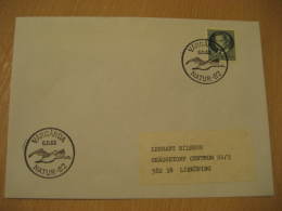 GEESE GANSO Poultry Duck Vargarda 1982 Cancel Cover Sweden - Oies