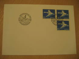 GEESE GANSO Poultry Duck Stockholm 1971 Cancel Cover Sweden - Ganzen