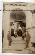 WWI 1918 - GRUSS GOTT ! TRITT EIN BRING GLUCK HEREIN - PLAQUE HEINRICH ALBRECHT - ALLEMAND - CARTE PHOTO MILITAIRE - Guerra 1914-18