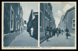 ILHA DE MOÇAMBIQUE - Ruas Da Cidade   ( Ed. Santos Rufino Nº L/1) Carte Postale - Mosambik
