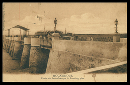ILHA DE MOÇAMBIQUE - Ponte De Desembarque. ( Ed.Oswald Hoffman) Carte Postale - Mozambico