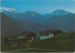 T1216 Riederalp - Hubschhorn Und Fletschhorn / Viaggiata - Riederalp