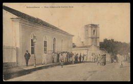 INHAMBANE - Rua Almirante Carlos Reis.  ( Ed. J. Pestonjee) Carte Postale - Mosambik