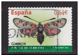 LOTE 1077  ///  (C045) ESPAÑA AÑO 2010 MARIPOSA - Used Stamps