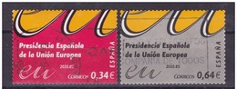 LOTE 1077  ///  (C055) ESPAÑA AÑO 2010 PRESIDENCIA ESPAÑOLA DE LA UNION EUROPEA - Used Stamps