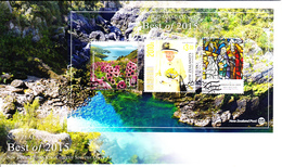 New Zealand Set Of 3 'Best Of 2015' Stamp Rewards Miniature Sheet On Covers Dated December 31, 2015 - Storia Postale