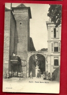 PRB-03  Nyon Porte Notre-Dame, TRES ANIME. Cachet 1913 Pour La France. - Nyon