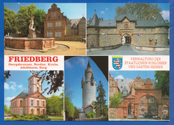 Deutschland; Friedberg; Multibildkarte Schlösser - Friedberg