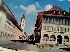 SCHWEIZ SUISSE SWITZERLAND SVIZZERA STADTHAUS HUTTWIL V1975  FW9282 - Huttwil