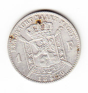 BELGIUM MORIN CAT N° 178 SUP+ 1886 (A71) - 1 Franc