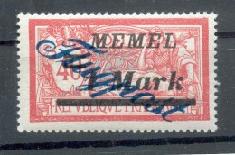 Memel 74 LUXUS** MNH POSTFRISCH 12EUR (N0304 - Memelland 1923