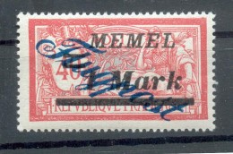 Memel 74 LUXUS** MNH POSTFRISCH 12EUR (N0304 - Memelgebiet 1923