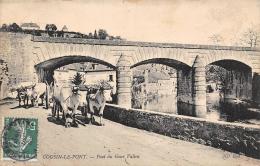 Cousin Le Pont       89        Pont Du Gour Vallon   .  Attelages De Boeufs        (voir Scan) - Other & Unclassified