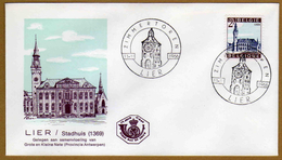 Enveloppe Cover Brief  FDC 1er Jour 1398 Lier Stadhuis - 1961-1970