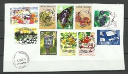 FINNLAND Finland  Briefaussschnitt Mit Viele Marken O 2016 - Gebraucht