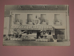 TB Cpa 37 Carte Photo - Hotel Restaurant De La Meuse - Fondettes - Terrasse Devanture - Fondettes