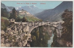 Switzerland - Pont Sur La Viege A Stalden - Stalden