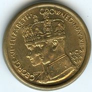 Médaille Royaune-Uni United Kingdom Georges VI - Elizabeth - Coronation Medal 1937 - Adel