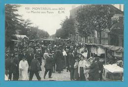 CPA 928 - Le Marché Aux Puces MONTREUIL-SOUS-BOIS 93 - Montreuil