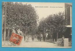 CPA Avenue De Salon MIRAMAS-GARE 13 - Other & Unclassified