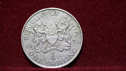 Kenya 1 Shilling 1971 Km#14. (inv874) - Kenya