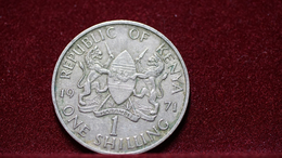 Kenya 1 Shilling 1971 Km#14. (inv870) - Kenya