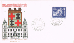 20668. Carta SAARBRUCEN (Sarre) 1957. 100 Jahre Stadt Merzig - Covers & Documents