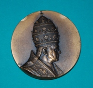 Medal 1929 - Seminario Pio XI A Venegono, By Landi - Monarchia/ Nobiltà