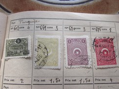 8 Timbres > Europe > Turquie >1837-1914 Smyrne Faire Défiler Scanns Cotes En Francs Cotation De1980 - 1837-1914 Smirne