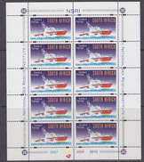 South Africa 1998 National Sea Rescue Institute 10v In Sheetlet ** Mnh (F5988A) - Ungebraucht