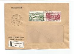 Luxembourg Scott # 247, 444 Registered Cover - Cartas & Documentos