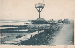 BEAUVOIR SUR MER Passage Du Gois - Véhicules - Beauvoir Sur Mer