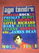 AGE TENDRE1963/ OCTOBRE N°10 / SPECIAL ROCK US / PRESLEY / BUDDY HOLLY / COCHRAN / LITTLE RICHARD / RITCHIE VALENS ETC - Musik