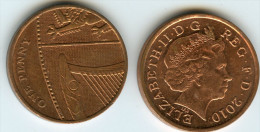 Grande Bretagne Great Britain 1 Penny 2010 KM 1107 - 1 Penny & 1 New Penny