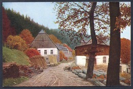 8813 - Alte Ansichtskarte - Hammermühle Mühle Gaststätte Reifland - Gel 1919 - Lengefeld