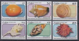 2012.1 CUBA 2012 MNH INDONESIA EXPO. SNAILS SEA. CARACOLES MARINOS - Ongebruikt