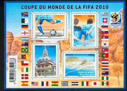 France 4481 4484 F Coupe Du Monde De Football Neuf TB ** MNH Sin Charnela Prix De La Poste  3.4 - 2010 – South Africa