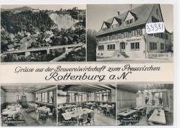 CPM GF-33381-Allemagne -Grûsse Brauereiwirtschaft - Zum Preussische Rottenburg Am Neckar -Envoi Gratuit - Rottenburg