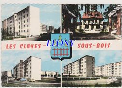 CPSM 10X15 De LES CLAYES SOUS BOIS (78) - VUES DIVERSES  -1969- - Les Clayes Sous Bois