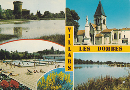 VILLARS LES DOMBES La Tour Du Plantay, L'église, La Piscine, L'étang - Villars-les-Dombes