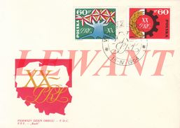 POLAND 1964.04.15 - 20 Years People's Republic Of Poland - FDC - Winter 1964: Innsbruck