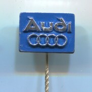 AUDI -  Car, Auto, Automotive, Vintage Pin, Badge, Abzeichen - Audi