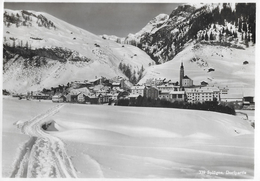 SPLÜGEN  → Dorfansicht Im Winter, Fotokarte Ca.1955 - Splügen