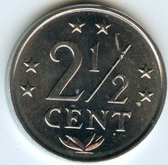 Antilles Neérlandaises Netherlands Antilles 2 1/2 Cents 1980 UNC KM 9a - Antilles Néerlandaises