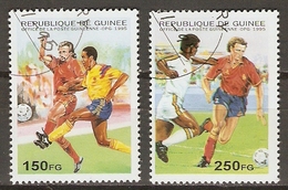 GUINEE    -   1995 .   FOOTBALL   -   Oblitérés - Oblitérés