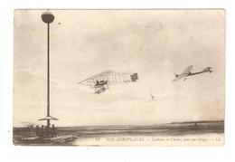 CPA Aviation Nos Aéroplanes LATHAM & CHAVEZ Dans Un Virage  2 Avions  1918 Peu Commune - 1914-1918: 1ère Guerre