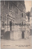 Hann. Munden - Portal Und Erker Des Rathauses - Hannoversch Muenden