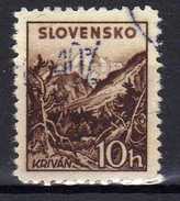 Slowakei / Slovaki, 1940, Mi 72 X, Gestempelt [181216IV] - Unused Stamps