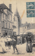 Pont Sur Yonne    89        Le Marché      (voir Scan) - Pont Sur Yonne