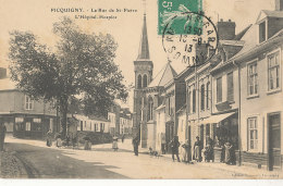 80 // PICQUIGNY   La Rue De Saint Pierre, L'hopital, Hospice - Picquigny